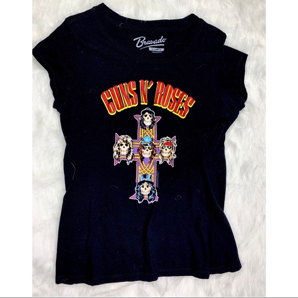 Bravado Tops - Bravado | Guns N Roses Graphic Band Tee